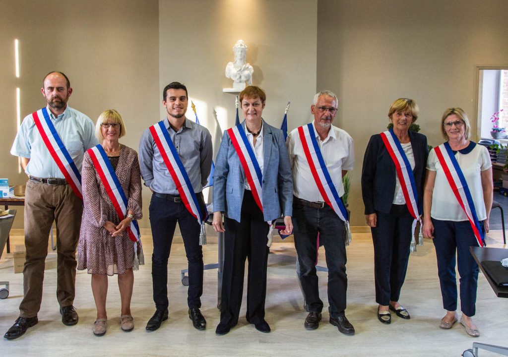 Le Maire et les adjoints de la ville de Boves